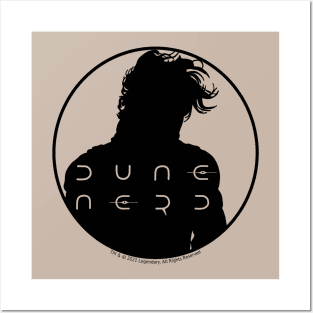 Dune Nerd Paul Atreides Silhouette Posters and Art